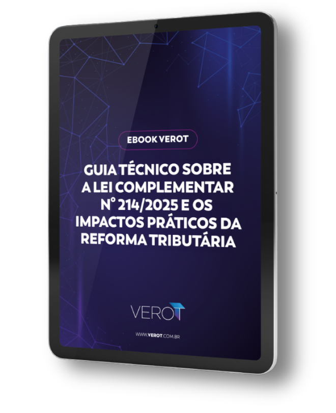 Capa da versão atualizada do guia técnico da LC 214/2025