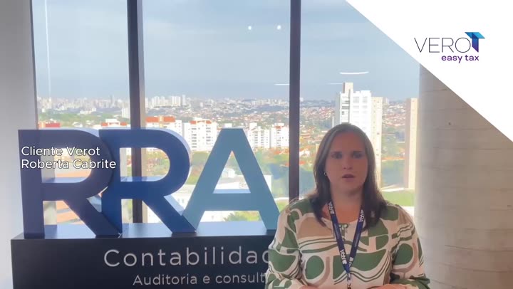 Depoimento em vídeo de Roberta Cabrine, RRA Contabilidade
